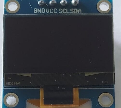 ESP32 개발 보드에서 OLED 디스플레이 사용하기